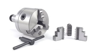 Uchwyt tokarski z mocowaniem 5C, 3 - szczękowy: 100MM (DM-376)