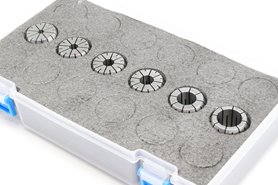 Zestaw tulejek zaciskowych ER32 | 6 sztuk | 5 - 20 mm | chwyt walcowy - DARMET