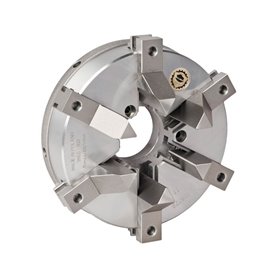 Uchwyt tokarski samocentrujący spiralny do ostrzenia wierteł | 125 mm | 3866-125 | 6-szczękowy - BISON-BIAL 353866040000