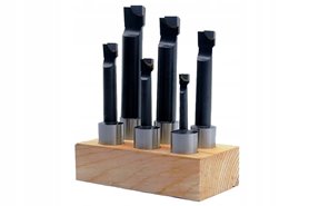 Zestaw lewych noży do głowicy wytaczarskiej 15-320 mm,  GWZN-100L