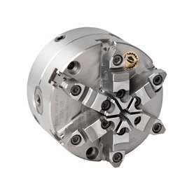 Uchwyt tokarski samocentrujący spiralny z regulowanym osadzeniem | SPECJALNY | 125 mm | 3865-125 | 6-szczękowy - BISON-BIAL 353865030000