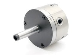 Uchwyt tokarski 125 mm | 3 - szczękowy | mocowanie stożek Morse MS3 - Darmet (DM-376)