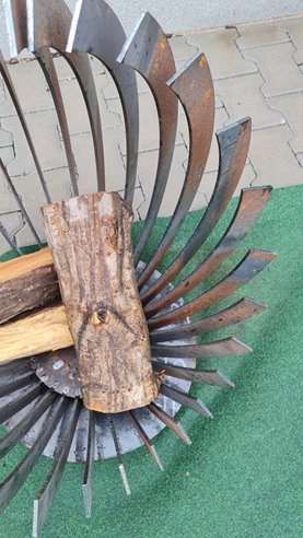 Palenisko ogrodowe KULA – średnica 62 cm, wysokość 59 cm