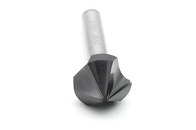 Pogłębiacz stożkowy 25 mm / 90° kobaltowy | powłoka TiAlN | chwyt walcowy | DIN 335-C HSSE - FENES 0641-261-030-140