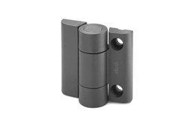 Zawias zatrzaskowy 53 x 52 mm | zatrzask -70° / -7° / +115°, moment 0,7 Nm | śruby M5 z łbem cylindrycznym | czarny - ELESA+GANTER CFVT.53 CH-5-115-0.7