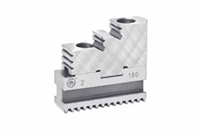 Szczęki dzielone twarde (komplet) 125 mm, do uchwytów 3404, 3-szczękowe - BISON-BIAL (398531210000)