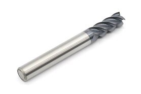 Frez 6 mm | 4-ostrzowy INOX | do stali nierdzewnych do 60 HRC | pełnowęglikowy VHM - 40616506INOX