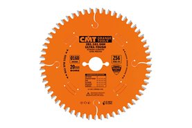 Piła tarczowa HM fi 160 do cięcia płyt meblowych, powłoka PTFE - CMT 281.161.56H