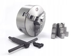 Uchwyt tokarski samocentrujący, żeliwny, 3 - szczękowy: 250MM - (DK11 - 250)