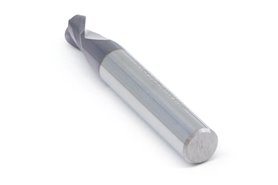 Frez trzpieniowy z chwytem walcowym do metalu 7 mm | 2-ostrzowy | z czołem kulistym R3,5 | DIN 6527-A VHM/TiAIN - DARMET