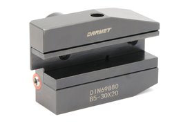 Uchwyt narzędziowy VDI 30 typ B5 | poprzeczny, prawy, długi | do noży tokarskich 20 mm | B5.D30.H20 - Darmet