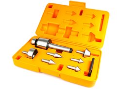 Kieł tokarski obrotowy, uniwersalny z końcówkami wymiennymi - Morse MK3 (DM433)