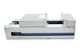 Imadło maszynowe stałe 200 mm z dociskiem szczęki | poziomo - pionowe - FPQ 200/190