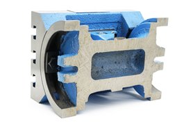 Stół frezarski uchylny z korbką 130 x 180 mm - ROWEK TEOWY 3 x 10 mm - DARMET DM_SUZK_127_178_RACZ