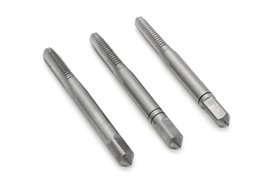 Gwintownik ręczny do gwintu metrycznego zwykłego, komplet 3 szt. (RM ≤ 600), DIN 352/3, HSS-G - M6 - FENES 450427
