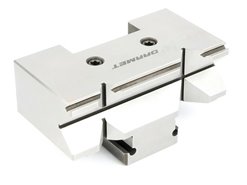 Szczęka monolityczna 150mm | pryzmowa ze stopniem | do imadła precyzyjnego FPZ, FPZB