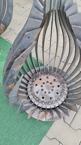 Palenisko ogrodowe PŁOMIEŃ – średnica 54,5 cm, wysokość 68,5 cm