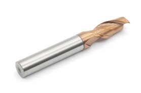 Frez 2-ostrzowy 8 mm | uniwersalny do 55 HRC | Gold | pełnowęglikowy VHM - DARMET 208206008G