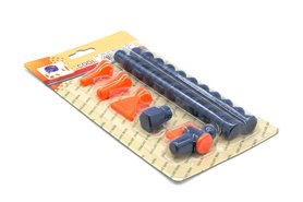 Zestaw przewodów do chłodziwa 2x145 mm | 7 elementów | system 1/4" - DS 2004-14