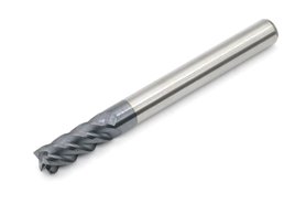 Frez 5 mm | 4-ostrzowy INOX | do stali nierdzewnych do 60 HRC | pełnowęglikowy VHM - 40513505INOX