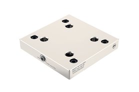 Podstawa do imadeł, system  Zero Point, rozstaw kołków 96 mm - BISON Typ 6589-192x192-96