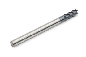 Frez 4 mm | 4-ostrzowy INOX | do stali nierdzewnych do 60 HRC | pełnowęglikowy VHM - 40411504INOX