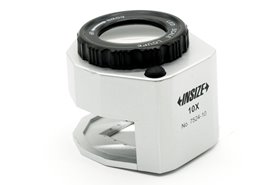 Lupa z podświetleniem LED | powiększenie 10x - INSIZE 7524-10