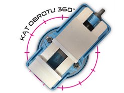 Imadło maszynowe obrotowe 160 mm do frezarki - FQM 160/140