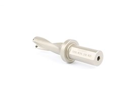 Wiertło składane 24 mm 3xD na płytki wieloostrzowe WCMX | chwyt walcowy 25 mm | chłodzenie wewnętrzne - DARMET (DE00WC04-25-240)