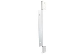 Zawias aluminiowy długi trzyczęściowy 565 x 86 mm | typ I (skrzydła wewnętrzne) | otwory stożkowe - GANTER GN 2295-86-565-I-C-EL