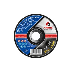 Tarcza wypukła do cięcia PRO-LINE | wersja STANDARD | typ 42 | 150 x 3 x 22,2 mm | 95A24RBF - ANDRE 020120