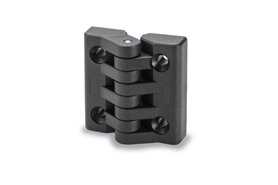 Zawias 96,5 x 97,5 mm, z otworami pod śruby z łbem stożkowym, otwory 10,5 mm | ELESA+GANTER CFA.97 SH-10