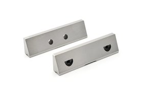 Wkładki szczękowe gładkie 125MM (komplet) do imadeł precyzyjnych FPZV