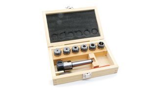 Oprawka zaciskowa do tulejek ER25 x 6 szt. - Morse 2 - Komplet (DM-076)