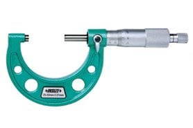 Mikrometr zewnętrzny 0-25 mm | Rozdzielczość: 0,01 mm | analogowy - INSIZE 3203-25A