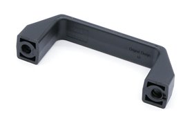 Uchwyt plastikowy technopolimer z poliamidu PA czarny na śruby z łbem cylindrycznym M.443/110-CH-C9 - ELESA+GANTER