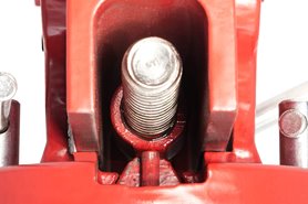 Imadło ślusarskie | szczęki ząbkowane 200 mm | z kowadełkiem i podstawą obrotową 360° - FORWARD FSV08