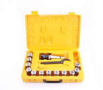 Zestaw: oprawka zaciskowa do tulejek ER32 (12szt.) - ISO40 (DM-076)