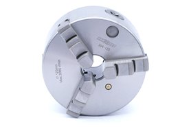 Uchwyt tokarski samocentrujący spiralny, żeliwny, 3 - szczękowy: 125 MM (DIN 6350) - DARMET