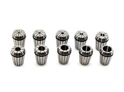 Oprawka zaciskowa do tulejek ER25 x 10 szt. - Morse MK3 - Komplet (DM-076)