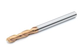 Frez 2-ostrzowy 8 mm | uniwersalny do 55 HRC | Gold | pełnowęglikowy VHM - DARMET 2082510008G
