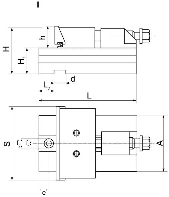 IMADŁO MODUŁOWE ROZDZIELNE DWUCZĘŚCIOWE 150MM, FPZ-150
