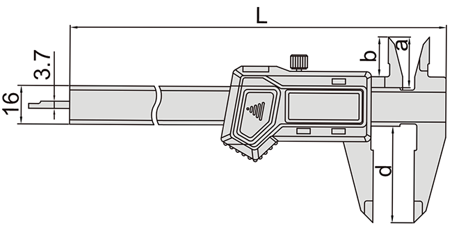 suwmiarka elektroniczna insize- wymiary