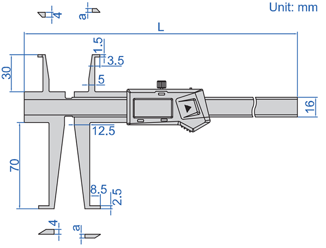 suwmiarka elektroniczna insize 1176