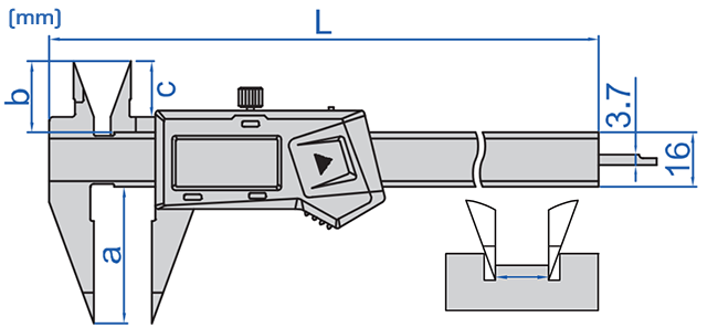 suwmiarka elektroniczna insize 1183