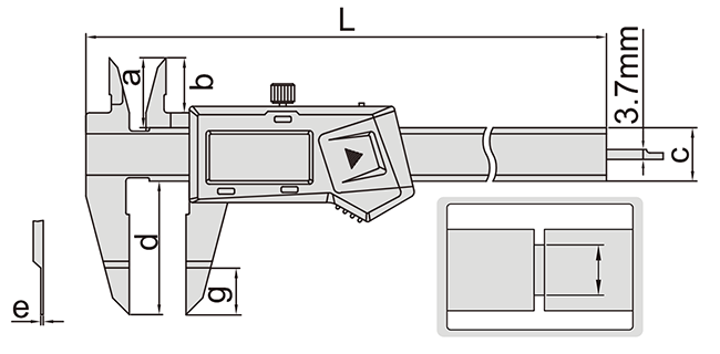 suwmiarka elektroniczna insize 1188
