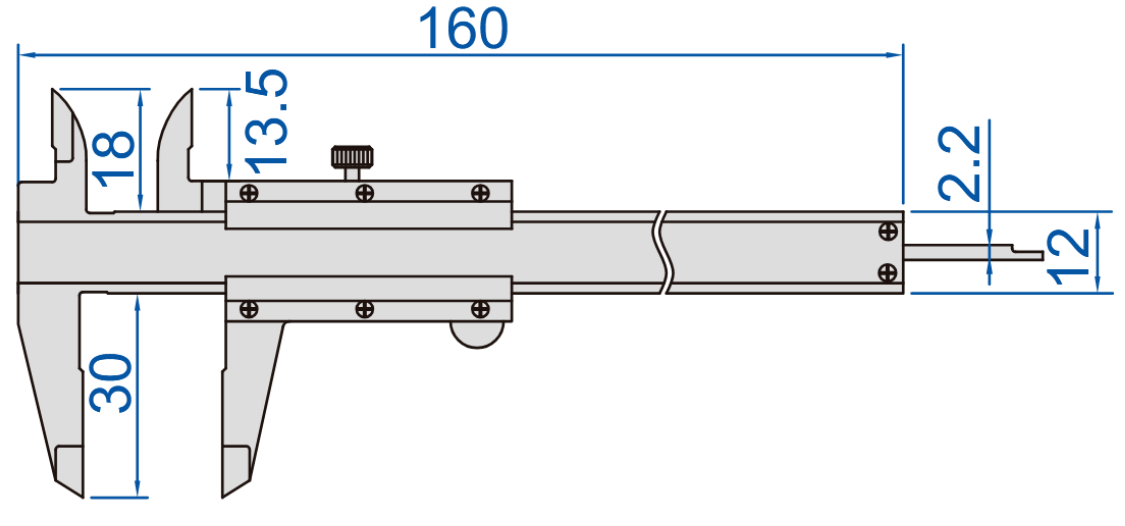suwmiarka noniuszowa kompaktowa