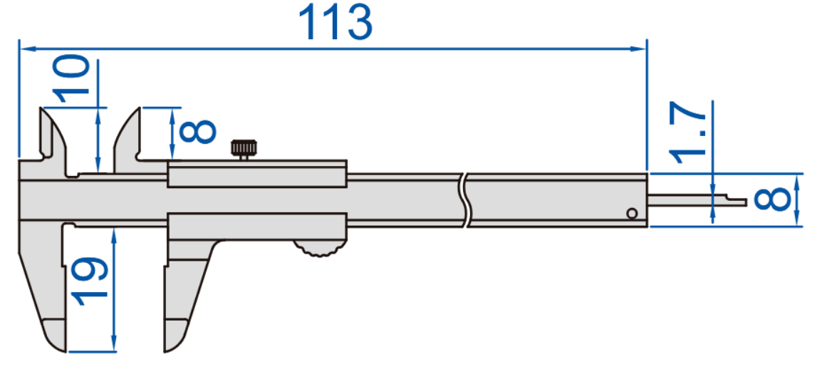 suwmiarka noniuszowa kompaktowa