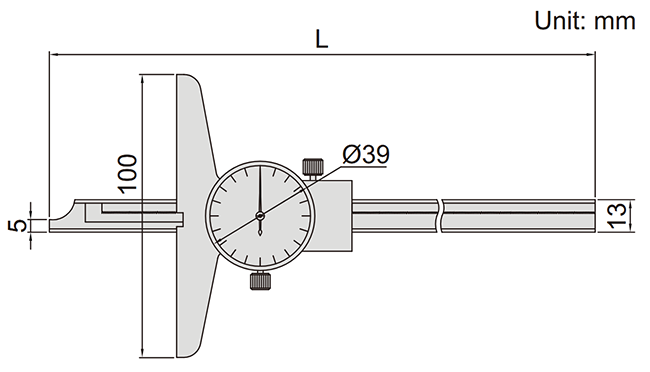 Głębokościomierz insize 1340