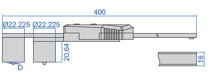 suwmiarka elektroniczna insize 3001 - wymiary